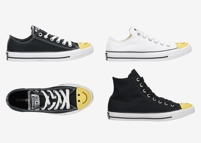 converse smiley face sneakers