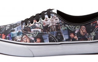 Star Wars Vans Shoes Film Collage