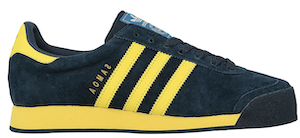 adidas Samoa navy yellow