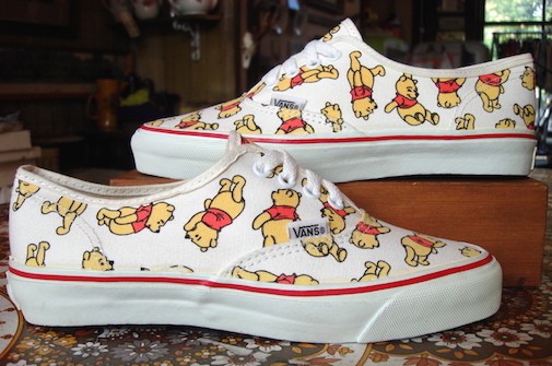 vans disney winnie the pooh shoes