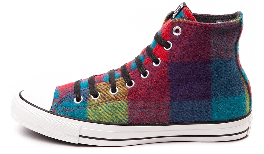 converse woolrich high tops