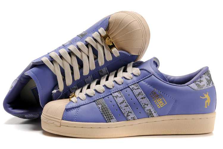Adidas Superstar 35th Anniversary Mens Shoes Purple 496