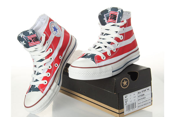 All Star Converse American Flag High Tops By John Varvatos Canvas Sneaker 04 LRG