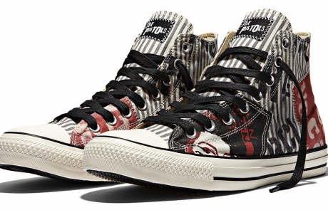 Converse sex pistols hi top graphic