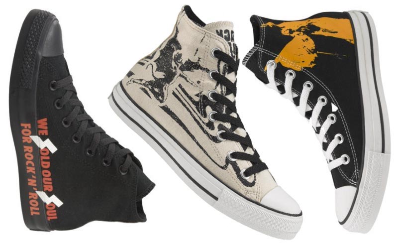 converse rock band shoes