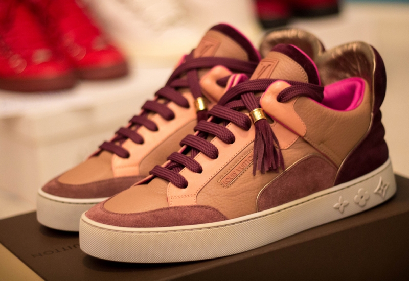 Kanye's 'Louis Vuitton Don' Sneakers Debut 