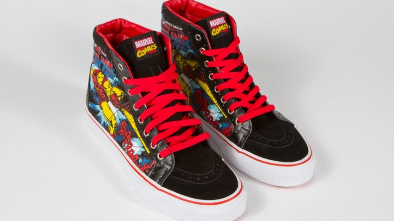 vans marvel high tops