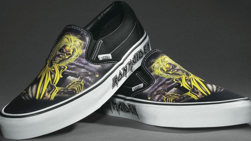 slayer vans slip ons