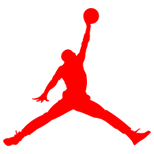 jordan logo red