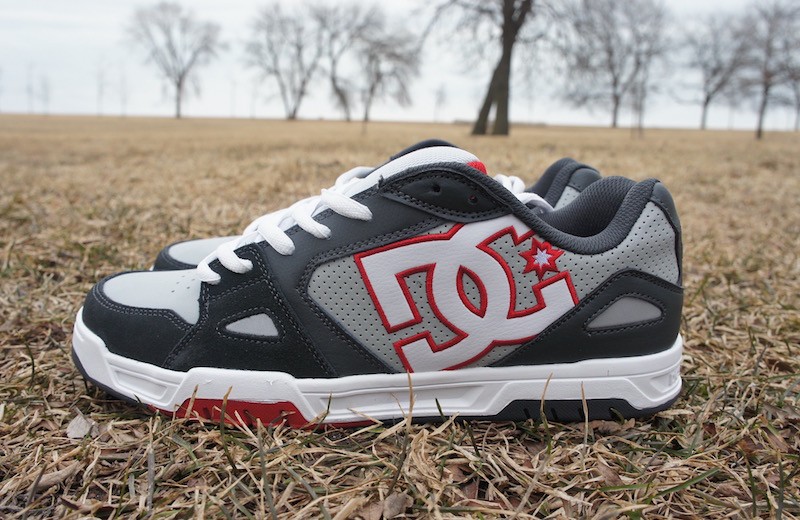 The DC Shoes Caliber skate shoe in gray and red was introduced last year and surely gained new fans for the brand.