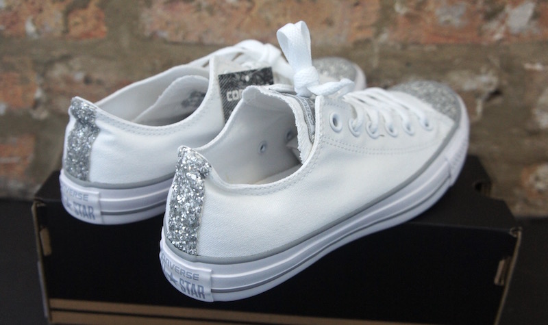 sparkling reebok shoes