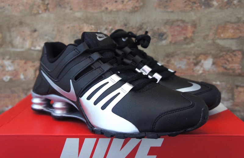 nike shox black sale