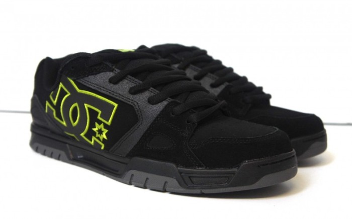 DC Caliber Skate Shoe Black Lime Sale Soleracks DC Caliber Skate Shoe Black Lime Sale Soleracks