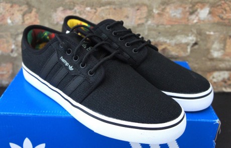 adidas Seeley Rasta Hemp Skate Shoes