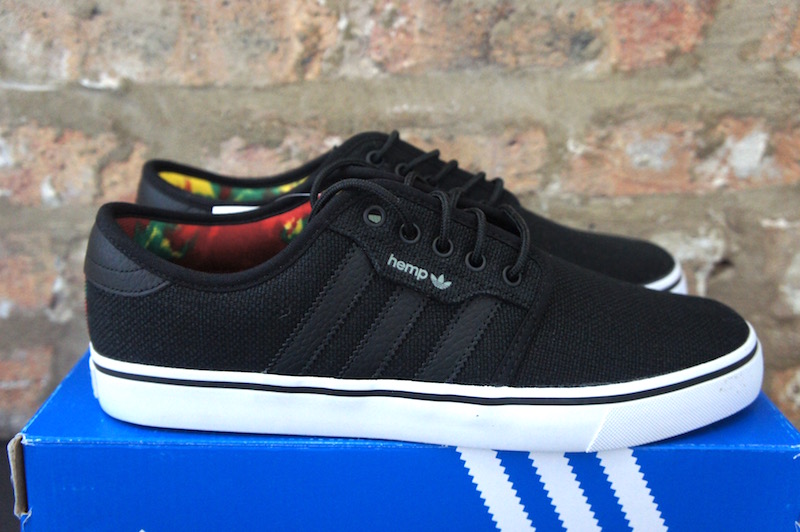 adidas Seeley Rasta Hemp Skate Shoes1