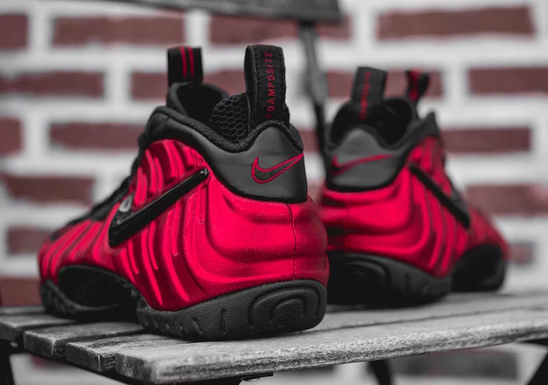 white and red just do it foamposites
