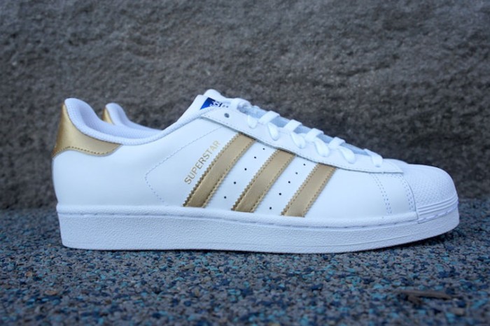 white gold adidas