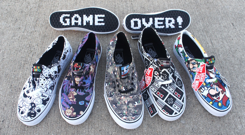 vans nintendo game over original