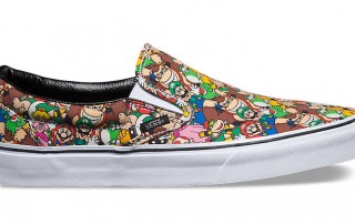 Vans nINTENDO sUPER mario slip on