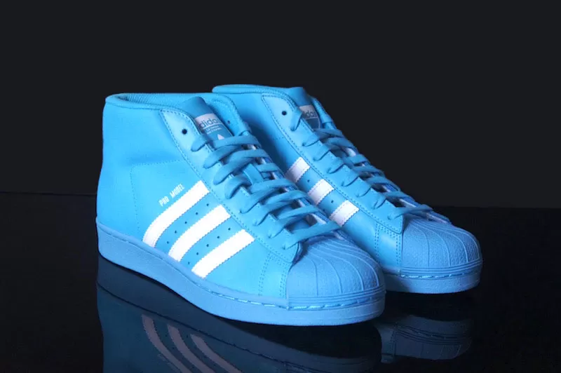 Adidas pro model baby blue hotsell