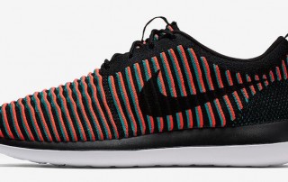 Nike Roshe Two Flyknit Crimson Medial Nike Roshe Two Flyknit Crimson Medial