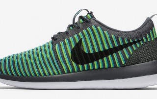 Nike Roshe Two Flyknit Gamma Blue Medial Nike Roshe Two Flyknit Gamma Blue Medial