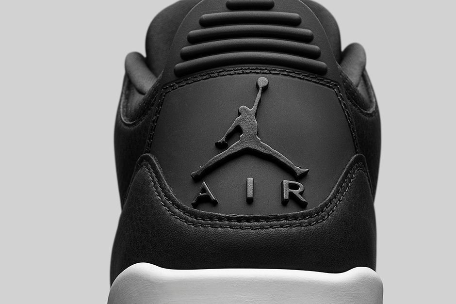 jordan black and white 3