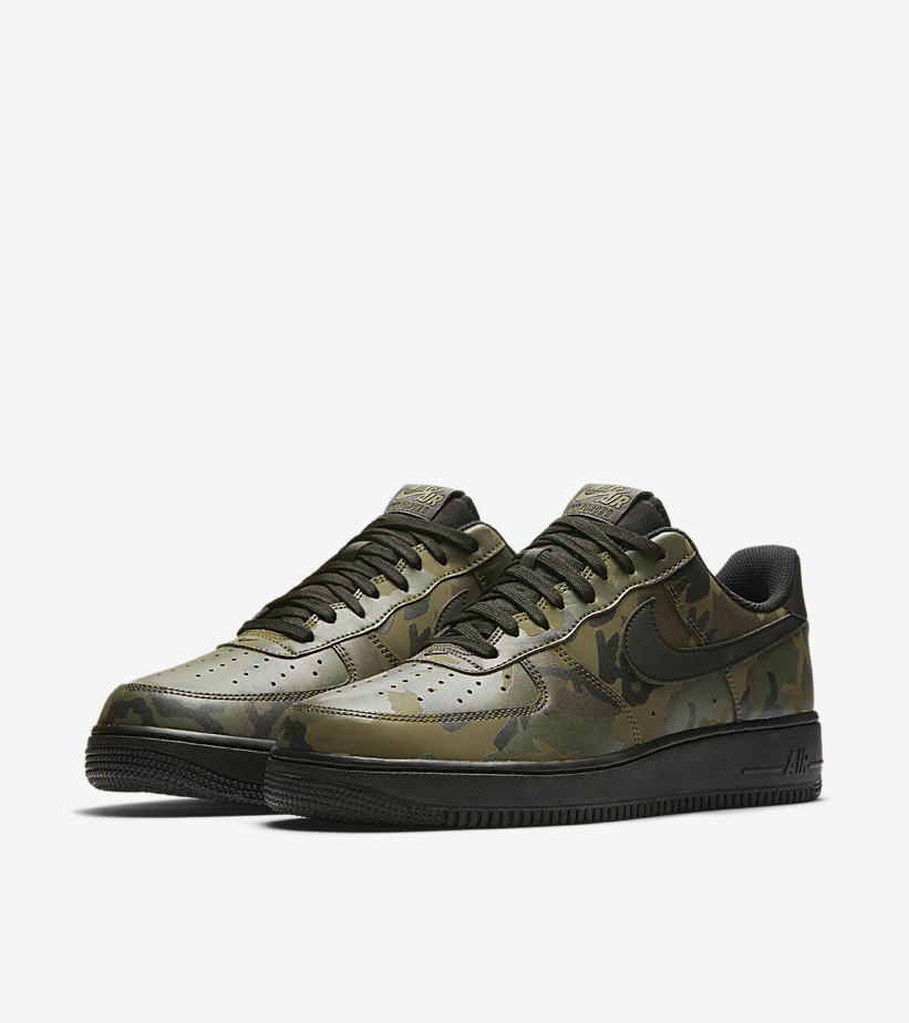 nike camo reflective air force 1