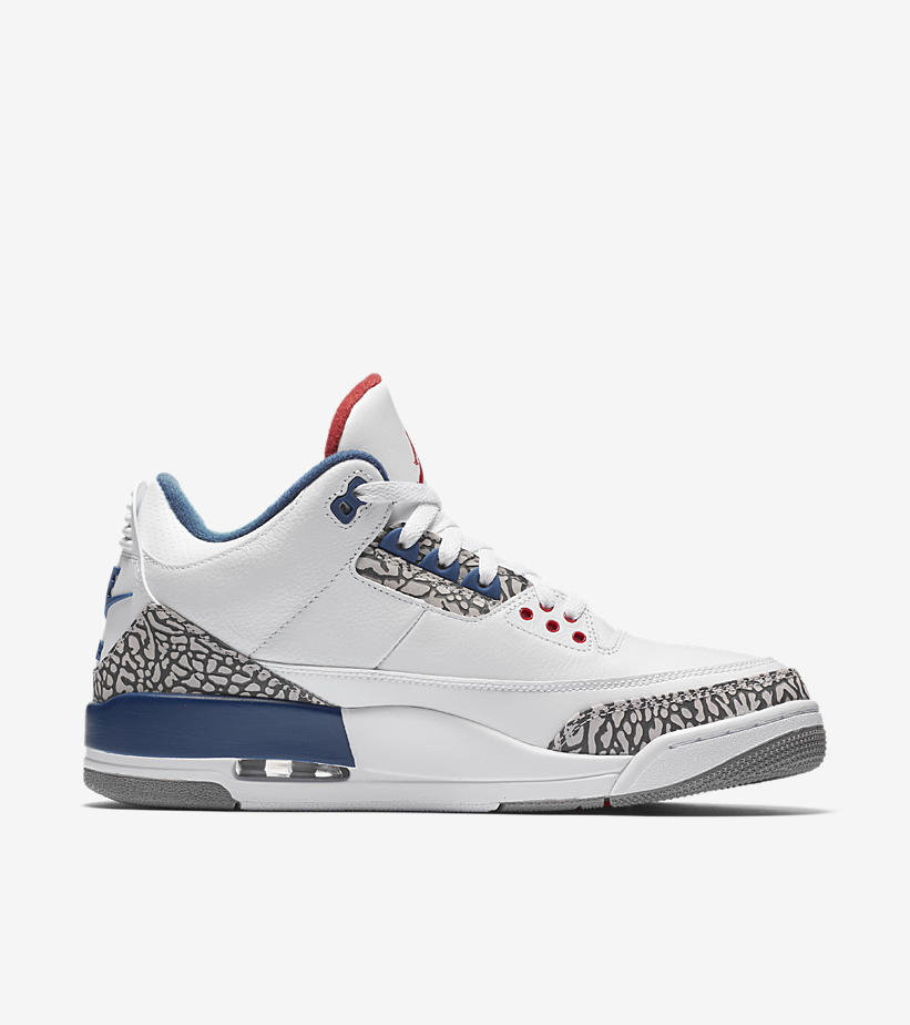 jordan 3 true blue 2018