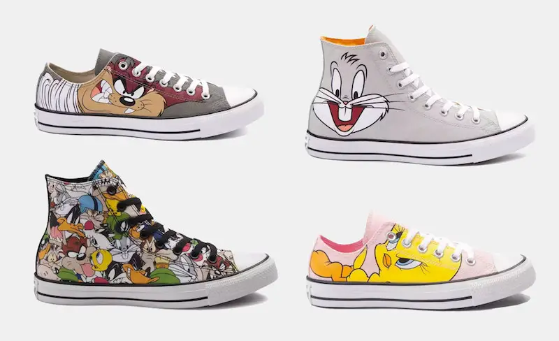 Converse x Looney Tunes Shoes Collection - Soleracks سفكس