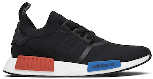 adidas NMD R1 black red blue