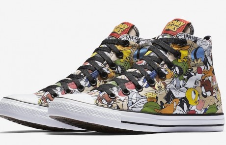 converse chuck taylor all star looney tunes high top unisex shoe