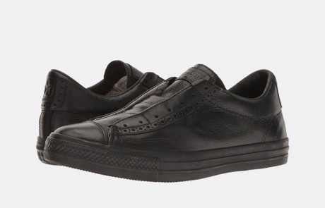 Converse John Varvatos low leather black slip on Converse John Varvatos low leather black slip on