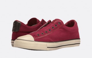 Converse John Varvatos red low slipon