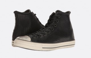 Converse John Varvatos snakeskin black 2017