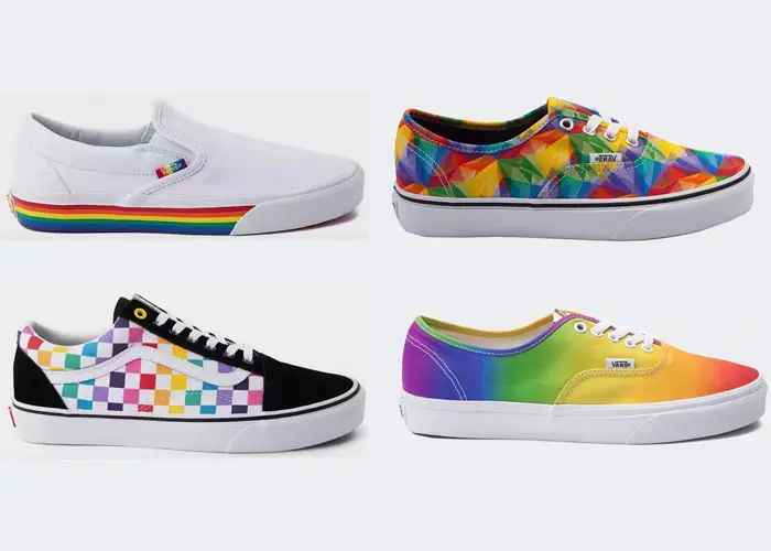 Vans Rainbow Shoes