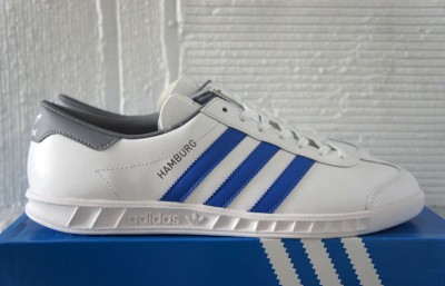 adidas originals hamburg blue and white