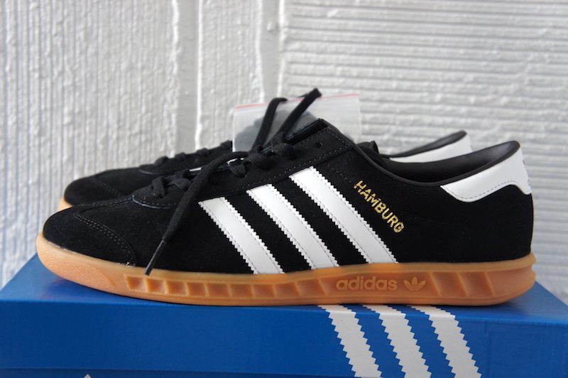 adidas hamburg navy gum sole