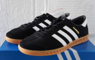 adidas Hamburg S76696 black white00002