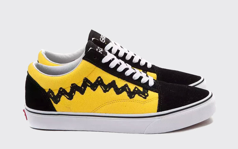 yellow vans charlie brown