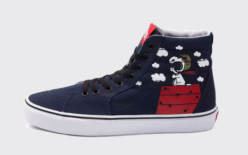 vans snoopy high tops