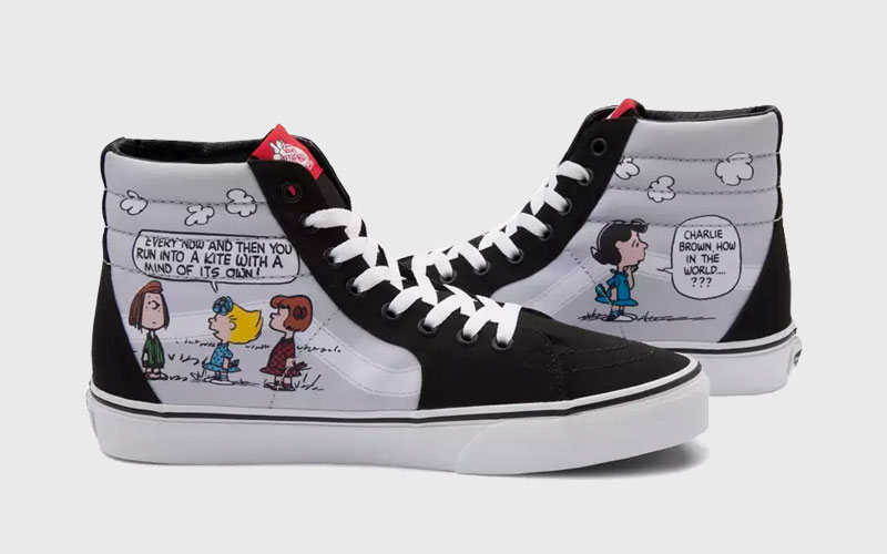 التباين محيط ب شمالي vans x peanuts 