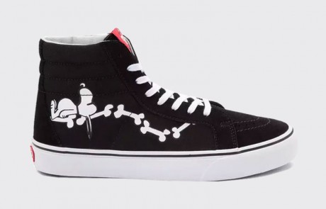 Vans x Peanuts SK8 Snoopy Bones canvas 2017