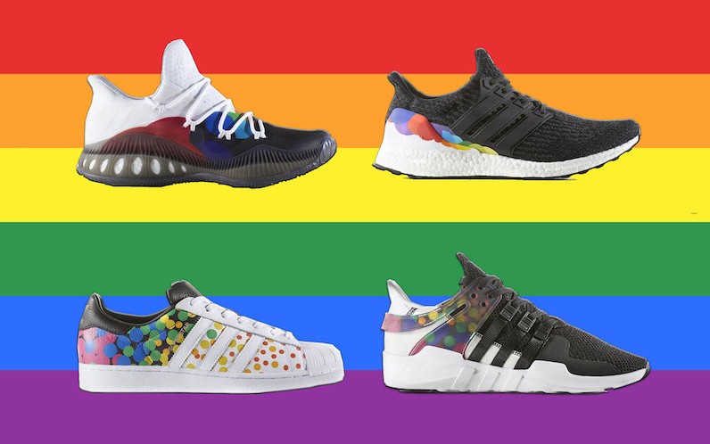 gay pride shoes adidas
