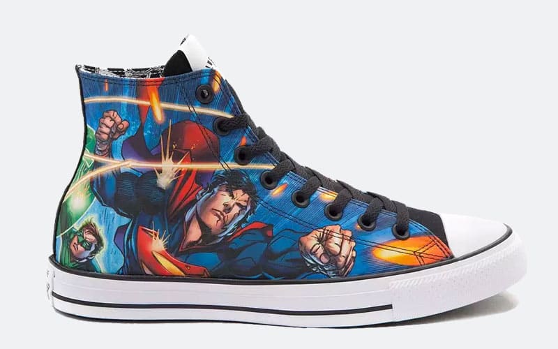 chuck taylor dc comics justice league