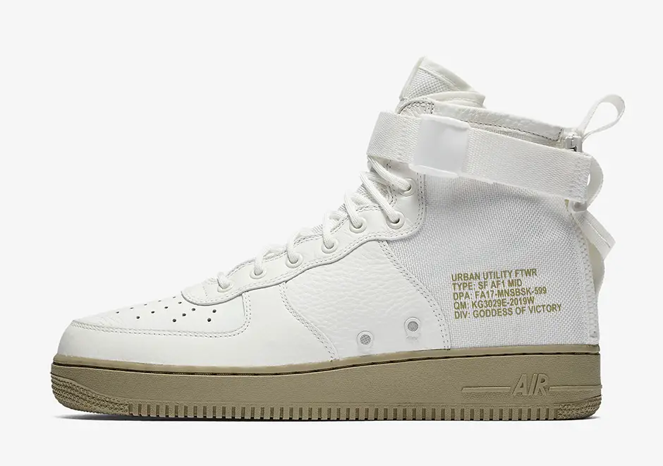 Now Available - Nike SF-AF1 Mid ‘Ivory Gum’ - Soleracks
