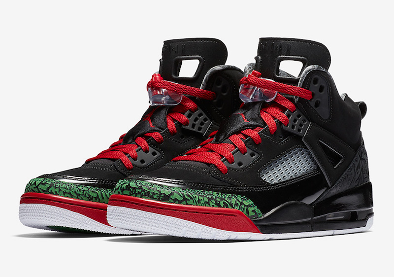 Air Jordan Spizike Black Classic Green Sneaker Sale $87 | Soleracks
