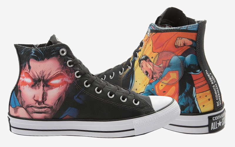 comic book converse shoes