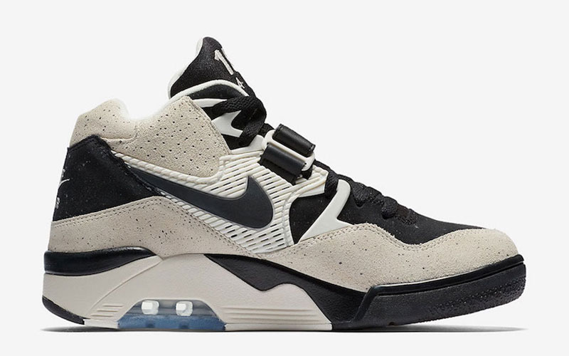 nike air force 180 sail black
