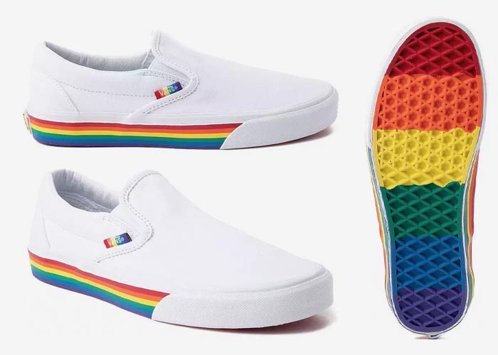 rainbow vans sale